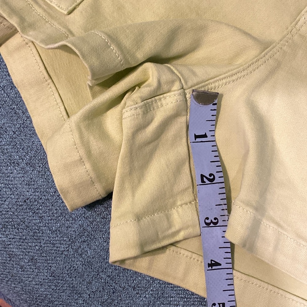 NWT Pistola Hannah Cargo Shorts in Limeade Sz. 30 - Picture 8 of 8
